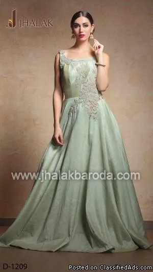Buy Gown at VadodaraBarodaJhal akBaroda