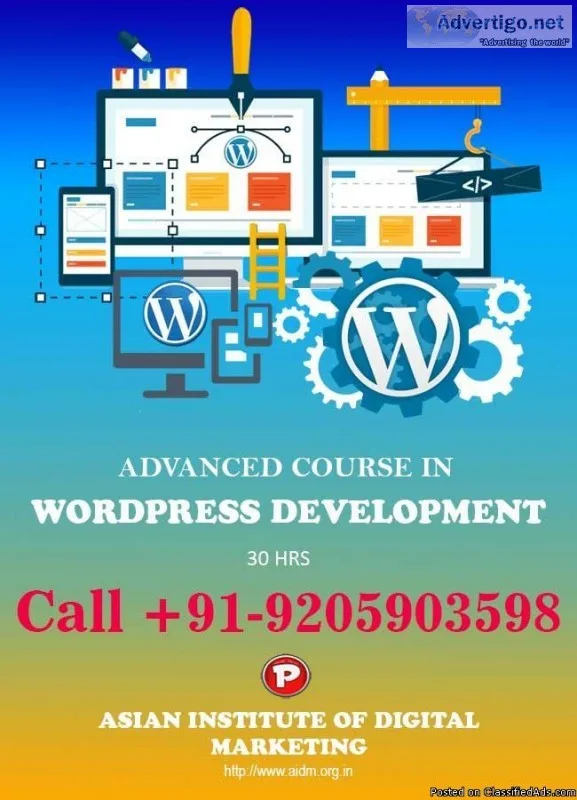 advanced wordpress training courses