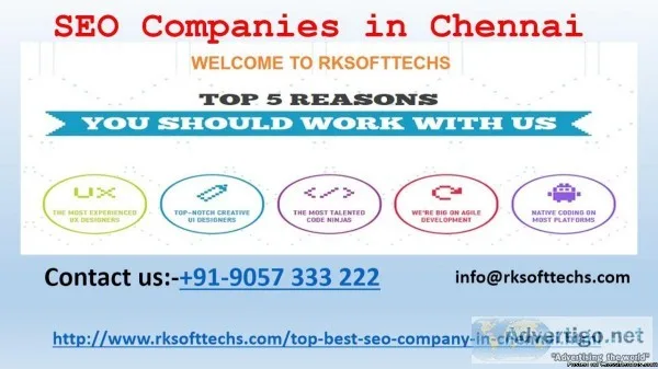 SEO Companies in Chennai