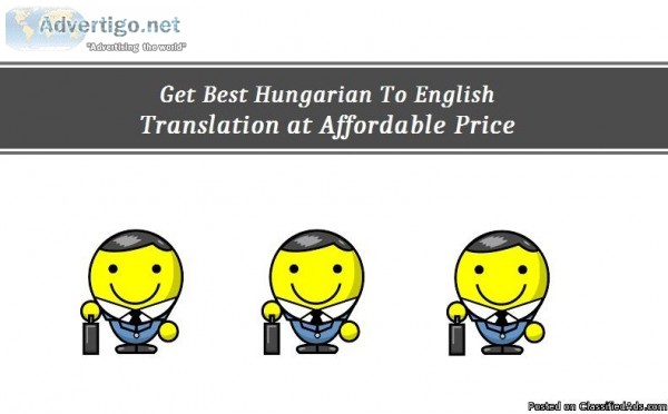 Get Best Hungarian To English Translation at Affordable Price