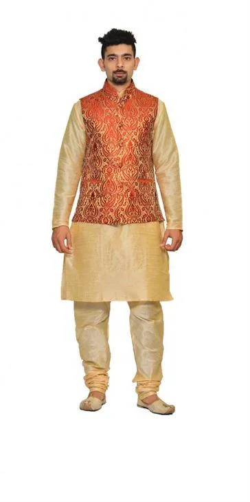We are offering the best designer Kurta Jacket (waistcoat)