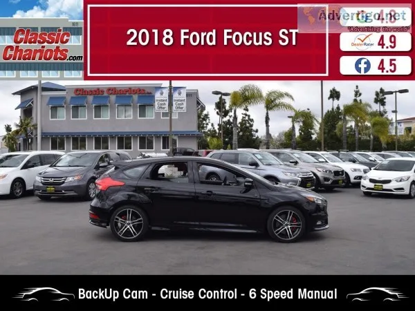Used 2018 Ford Focus ST for Sale in San Diego - 19569