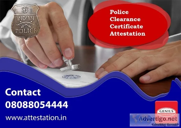 police clearance certificate attestation
