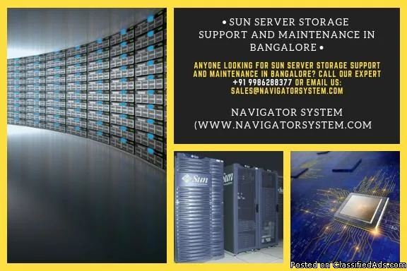 Sun Server Storage Support and Maintenance in Bangalore