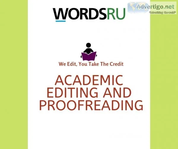 Academic  Editing and Proofreading Services
