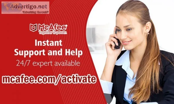 mcafee.comactivate -  Download and install  McAfee Antivirus