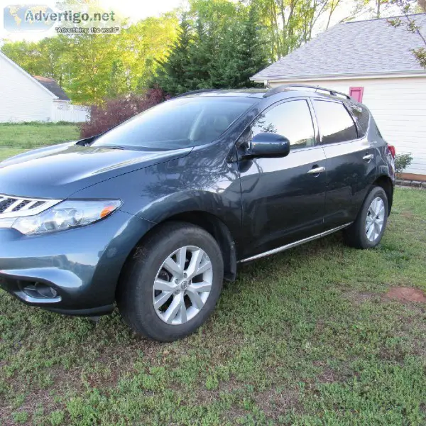 2012 NISSAN MURANO SL ALL POWER LOW MILESS