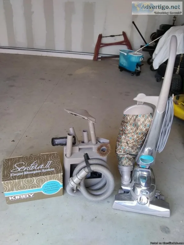 Kirby vacuum and shampooer