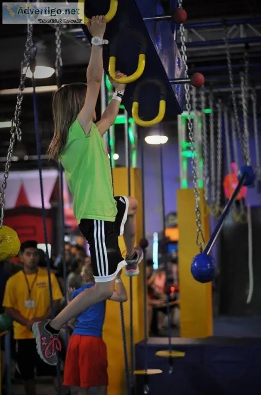 Ninja Kids Warrior Style Competition for ages 6 to 12