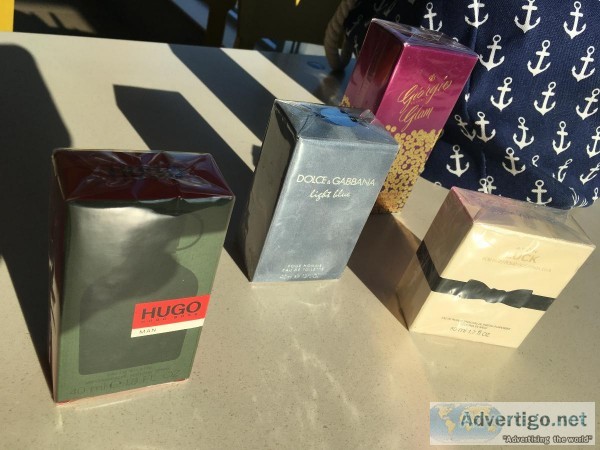 UPDATED TODAY 540PM LAX Fragrances HUGO BOSS  GIORGIO GLAM  LUCK