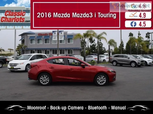 Used 2016 Mazda Mazda3 i Touring for Sale in San Diego- 19542