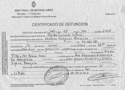 NYC CERTIFIED SPANISH-ENGLISH TRANSLATIONS OF DEATH CERTIFICATES