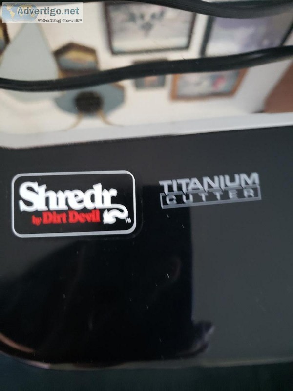 A paper shredr