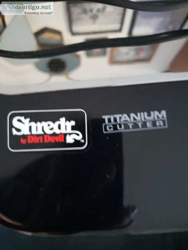 A paper shredr