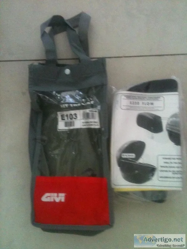 Givi luggage compartment backrest for scooter