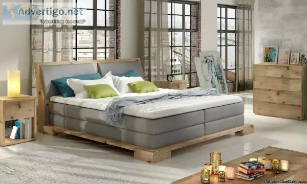New sleek Gerda bed frame and mattress