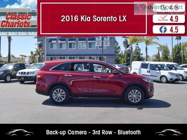 Used 2016 Kia Sorento LX for Sale in San Diego - 19544