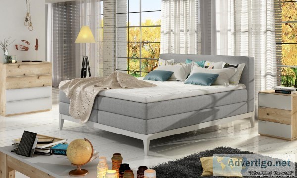 New modern Helio bed with mattress
