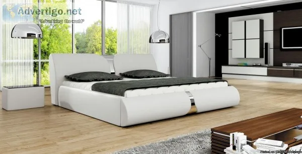 New Lestia bed frame with mattress