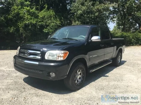 2006 Toyota Tundra Black Pickup Truck