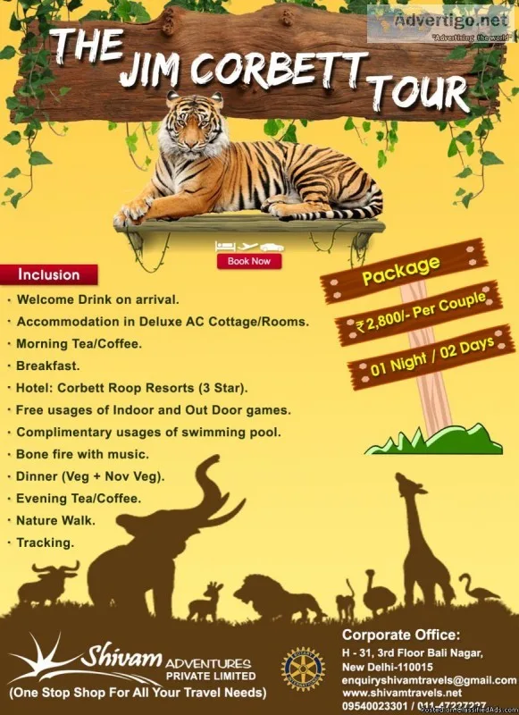 Jim Corbett Package