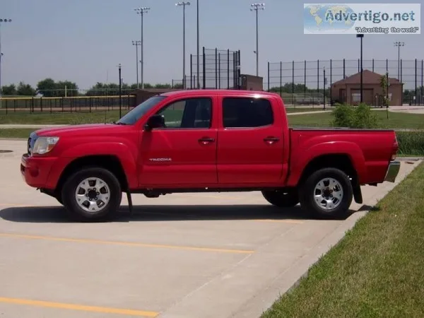 2006 Toyota Tacoma Red Pickup Truck