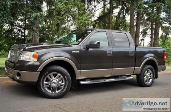 2006 Ford F-150 Lariat Gray Pickup Truck