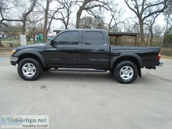 2004 Toyota Tacoma Black Pickup Truck 61614 miles