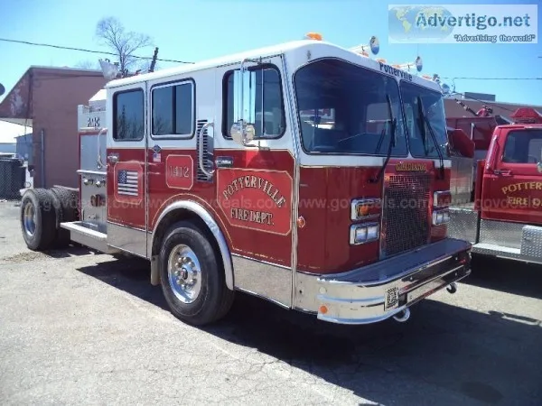 1988 SPARTAN GLADIATOR FIRE TRUCK
