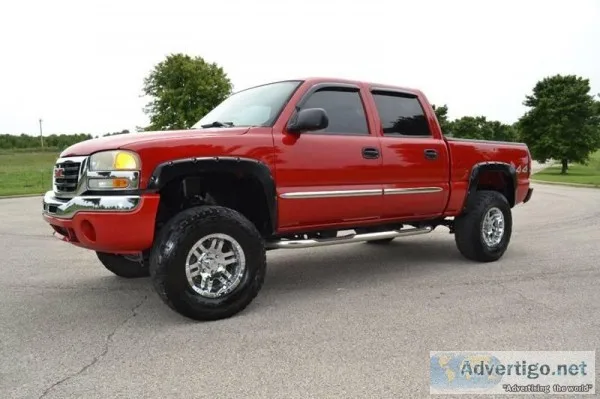 2006 GMC Sierra 1500 Red Pickup Truck