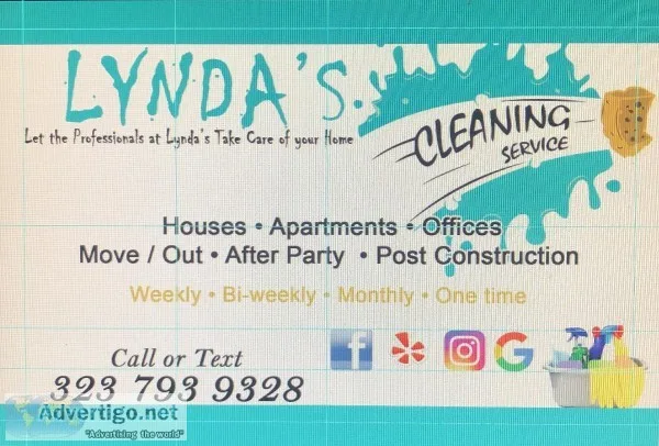 CLEANINIG SERVICES HOUSESAPARMETOFFIC ESMOVEOUT