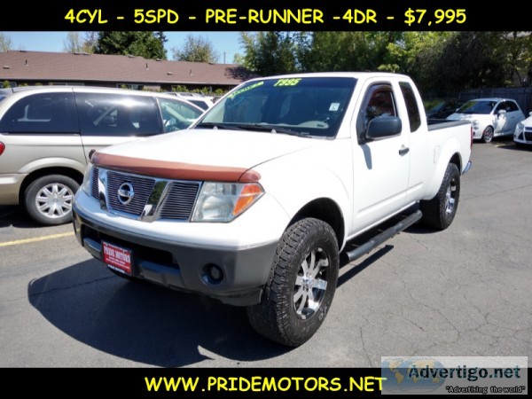 2006 NISSAN FRONIER XE  KING CAB  5SPD  4CYL  LIFTED