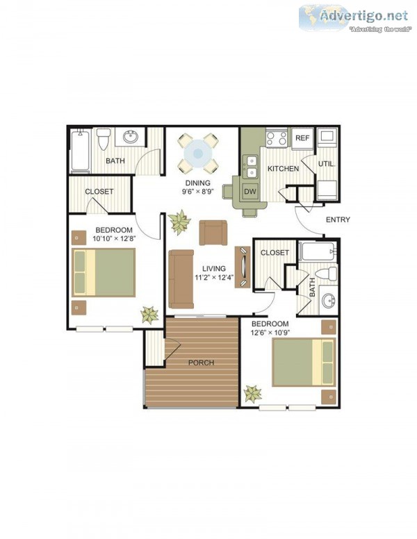 female roommate 1 year lease