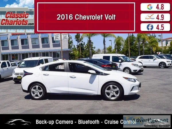Used 2016 Chevrolet Volt LT for Sale in San Diego - 19567