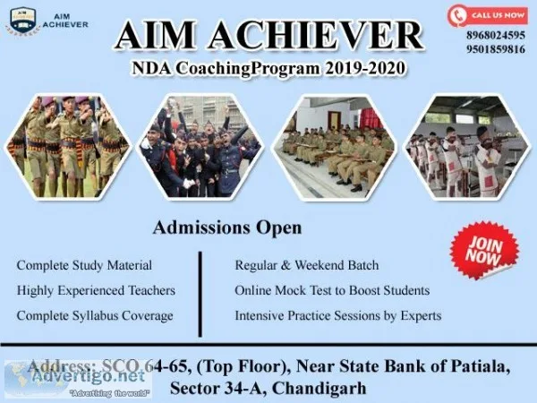 NDA Coaching in Chandigarh