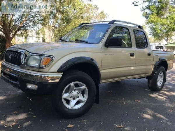 2003 Toyota Tacoma Gold Pickup Truck 54614 Miles
