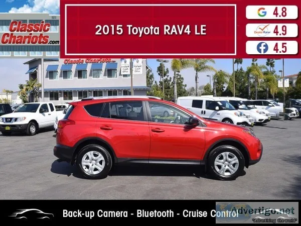 Used 2015 Toyota RAV4 LE for Sale in San Diego - 19515