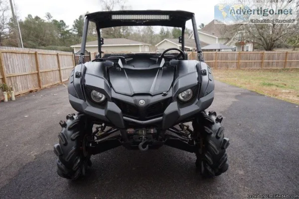 Tactical Black Special Edition 2014 Yamaha Viking 700 4x4 3300