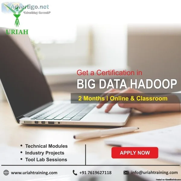 Big Data Hadoop Coursesin HSR Layout Bangalore  Uriah Training