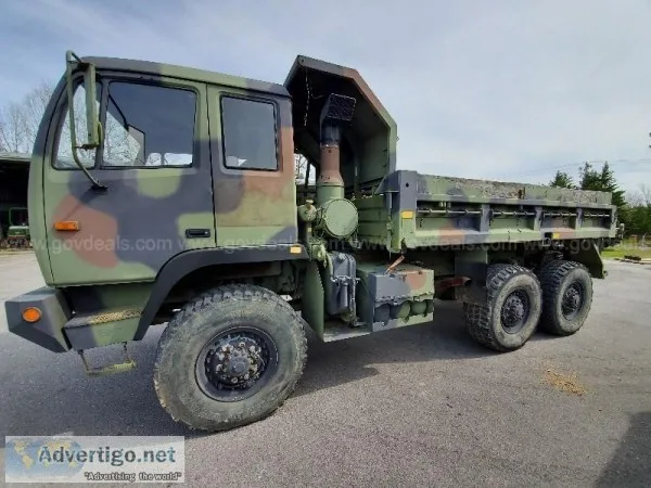 1997 Stewart Stevenson M1090 MVTM Dump Truck