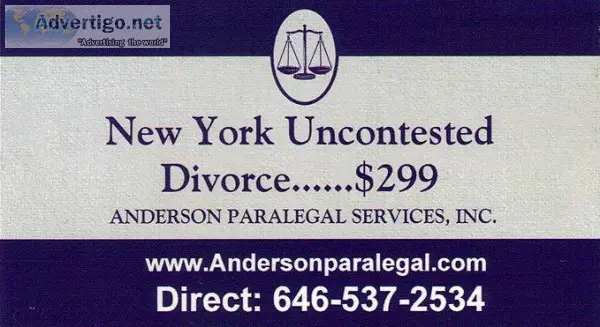 Divorce In NY  NO-Fault Divorces  Online Divorces - 299