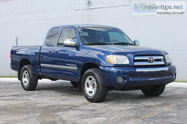 2005 Toyota Tundra Blue Pickup Truck