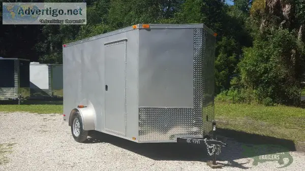 Cargo Trailer  6ft. x12ft. Silver Frost Ext. NEW for SALE