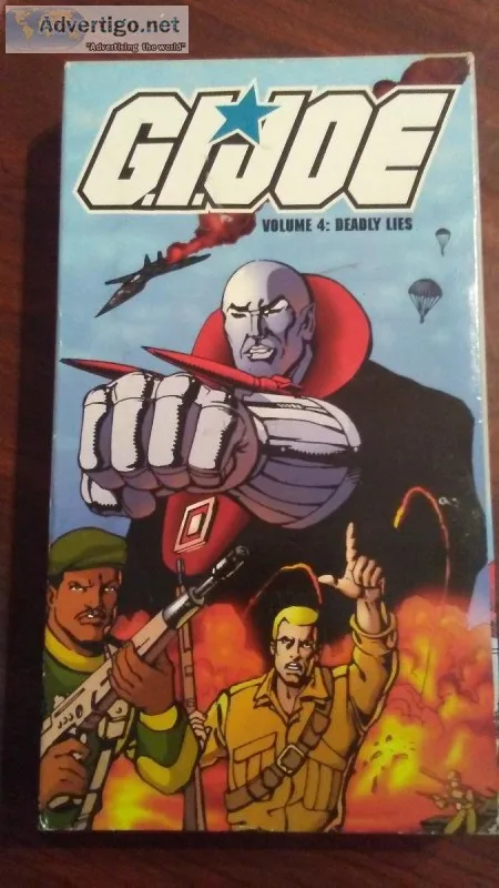 G.I. JOE - Vol. 4 Deadly Lies VHS