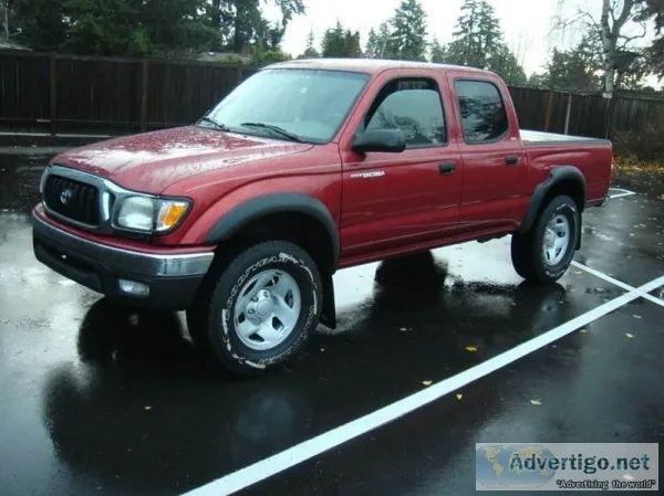 2003 Toyota Tacoma Red Pickup Truck