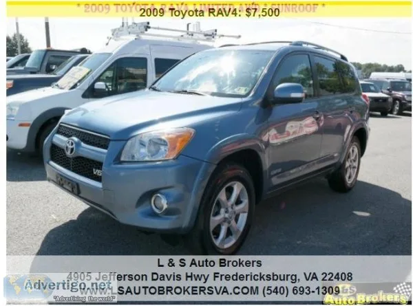 2009 TOYOTA RAV4 4X4 LIMITED SUV