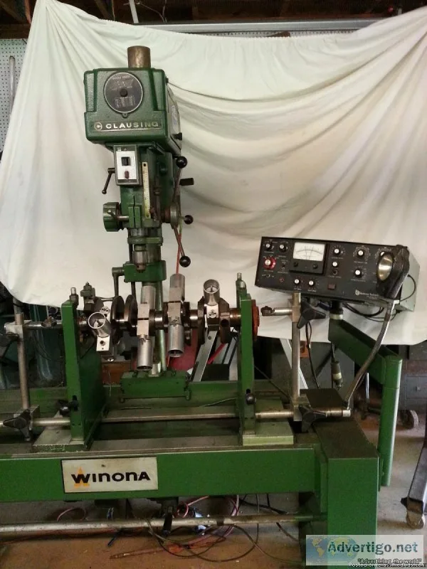 Winona Van Norman Automotive Engine Balancer Model AD500