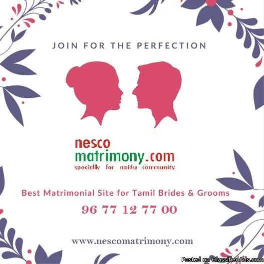 Gavara Matrimony - Nesco Matrimony