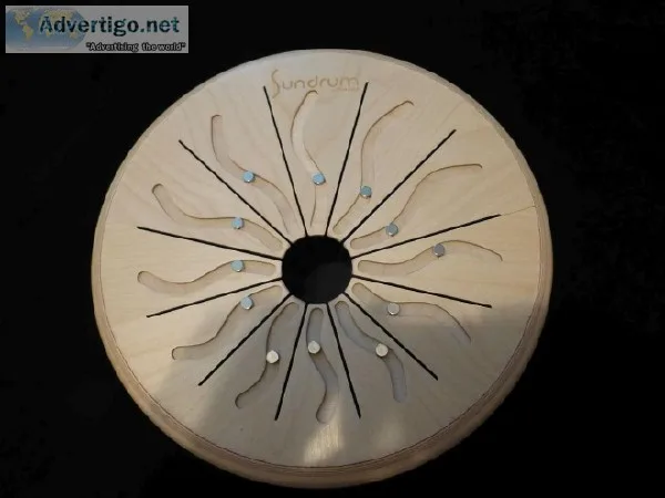 Sundrum unique wooden tunable tongue drum  395