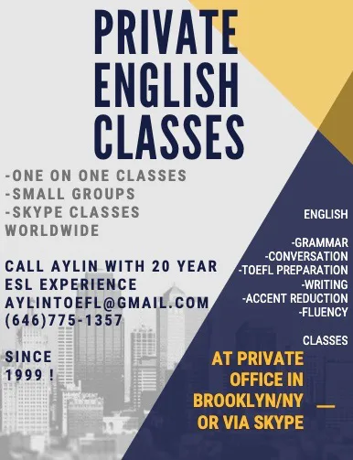 Private English Classes